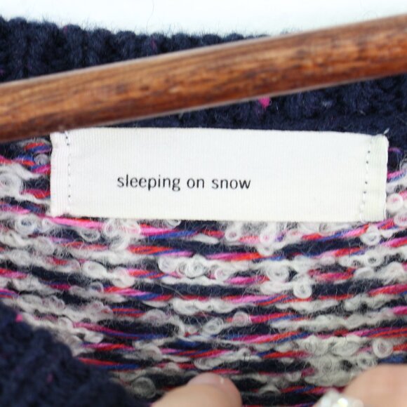 Anthro Sleeping on Snow Fairisle Dolman Knit Sweater Size XS - Picture 4 of 8